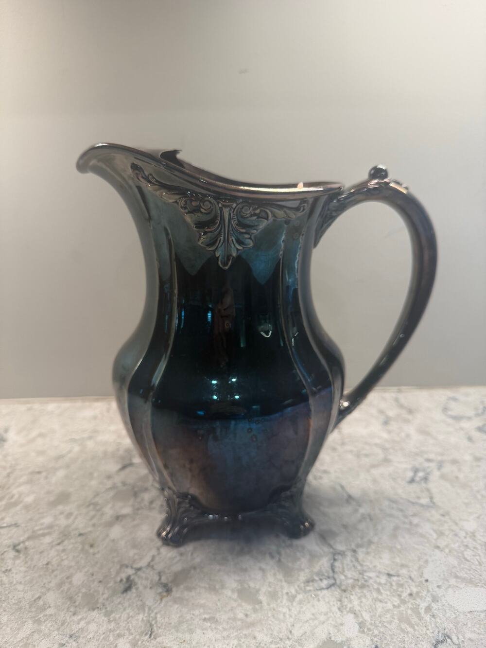 Vintage Community Plate Silver Plated Pitcher Chatelaine Pattern